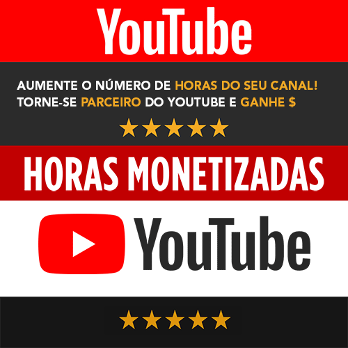 Comprar horas assistidas no Youtube